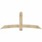Ekena Millwork Bellingham Rough Sawn Timber Gable Bracket, Douglas Fir, 84"W x 35"H x 4"D x 6"F, 10/12 Pitch GBW084X35X0406BEL00RDF - alternate 1